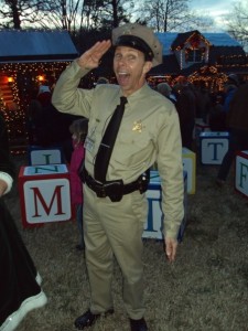 Terry Wayne Sanders as 'Barney Fife'