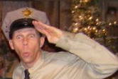 Terry as 'Barney Fife'