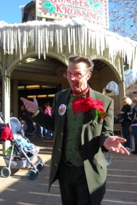 'Clarence Peabody' at 'Kringle's Krossing AKA the Carousel Barn