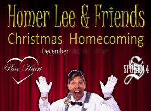 Homer Lee & Friends ~ Christmas Homecoming Sunday, December 11th 3 PM at Hamners' Variety Theatre